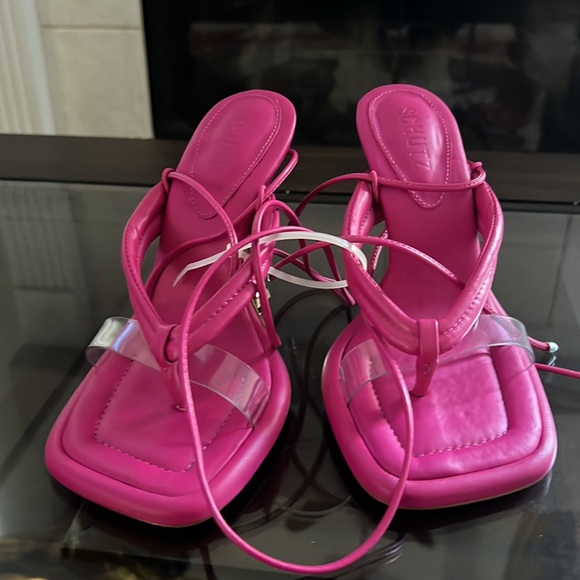 Schutz Meghan Ankle Tie Sandal - Picture 8 of 11